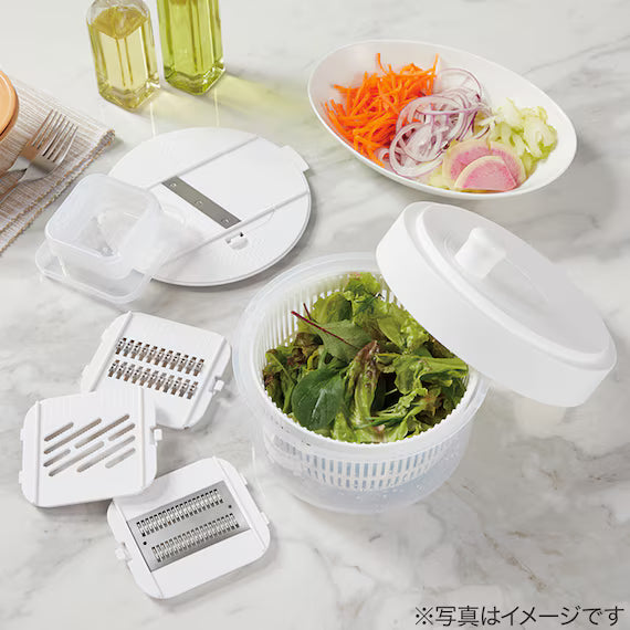 10-IN-1 VEGETABLE SLICER SPINNER SET KY026