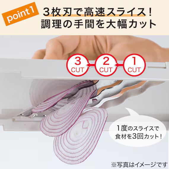 TRIPLE WAVE SLICER
