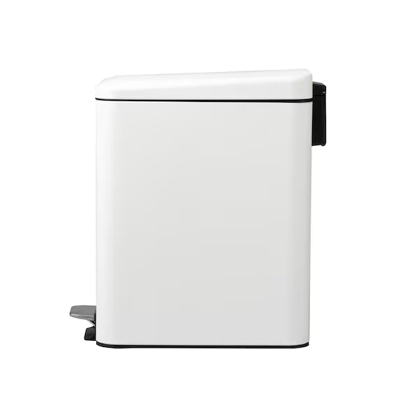 STEP TRASH CAN SLIM WITH SOFT-COLSE LID 20L WH