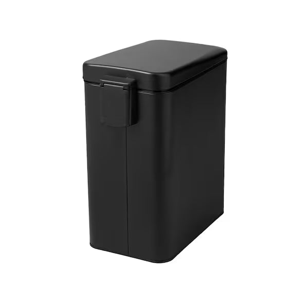 STEP TRASH CAN SLIM WITH SOFT-COLSE LID 20L BK