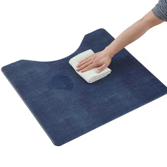 THẢM NHÀ VỆ SINH PVC MÀU NAVY WJ01
