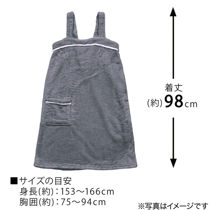 FLANNEL WRAP DRESS PU QR24