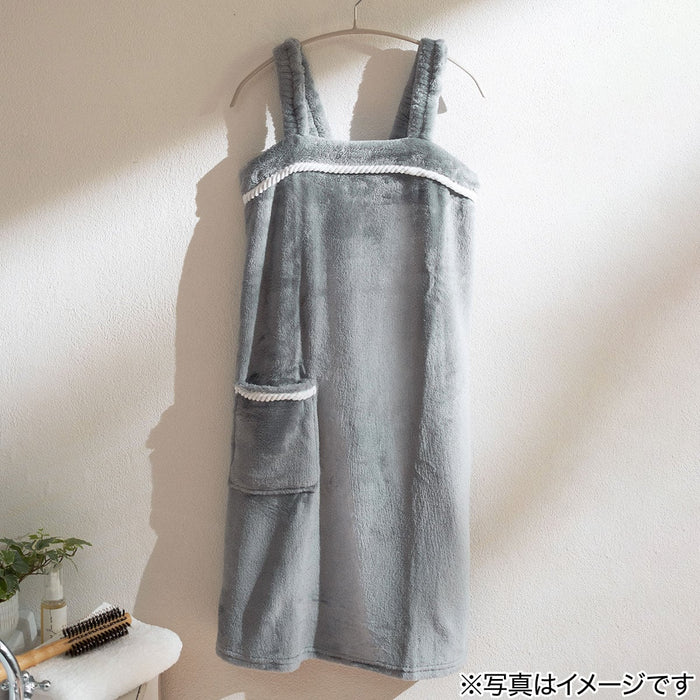 FLANNEL WRAP DRESS PU QR24