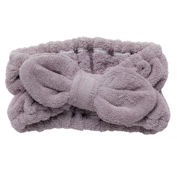 BĂNG ĐÔ NỈ HÌNH NƠ MÀU TÍM IW24