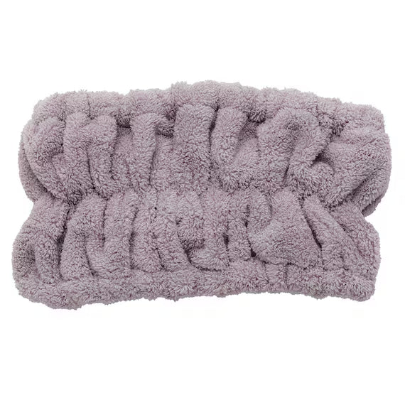 BĂNG ĐÔ NỈ HÌNH NƠ MÀU TÍM IW24