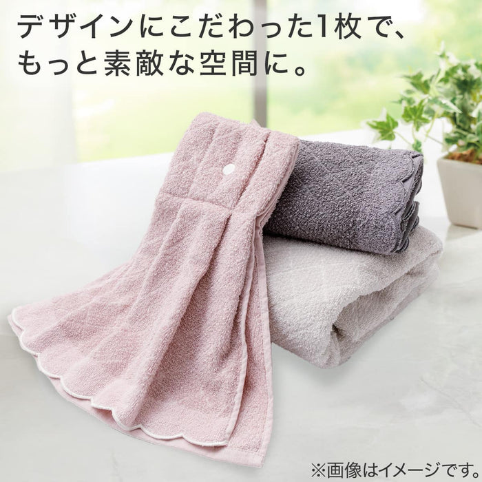 FACE TOWEL 34X80 SC DGY GT12