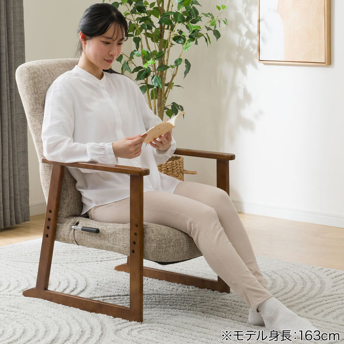 JAPANESE FLOOR CHAIR JC-E04 BR/BR