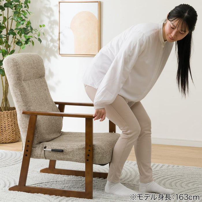 JAPANESE FLOOR CHAIR JC-E04 BR/BR