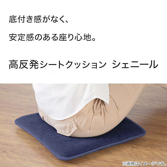 KOUHANPATSU CHENILLE SEAT CUSHION 2SQ NV