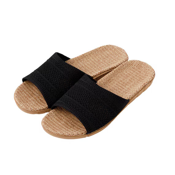 DÉP SANDAL TRONG NHÀ MN2601 MÀU ĐEN SIZE L