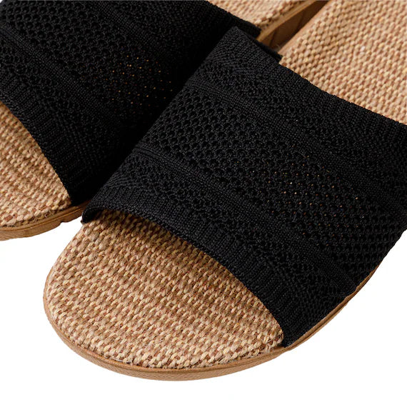 DÉP SANDAL TRONG NHÀ MN2601 MÀU ĐEN SIZE L
