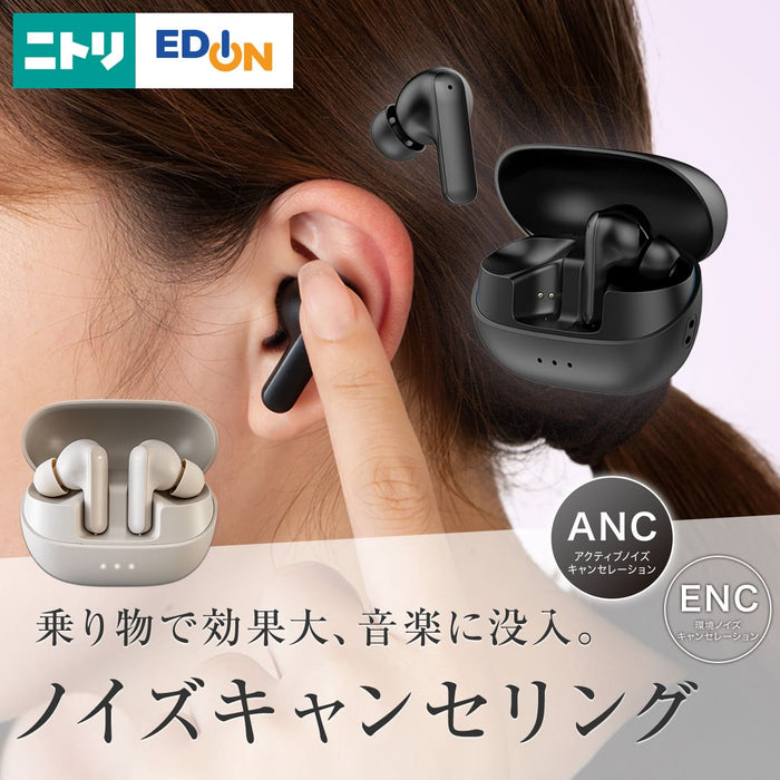 WIRELESS EARBUDS BTE-ANC01BK