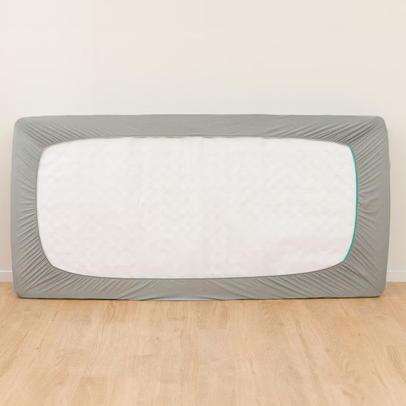 STRETCH FITTEDSHEET38 NFIT FT03 PLAIN2 GY SS-S