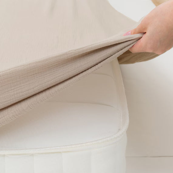 FITTED SHEET38 WGAUZE MO SZ38 D