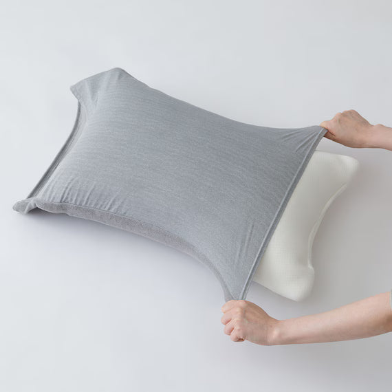 STRETCH FIT PILLOWCOVER NCOOL WSP D2521 GY