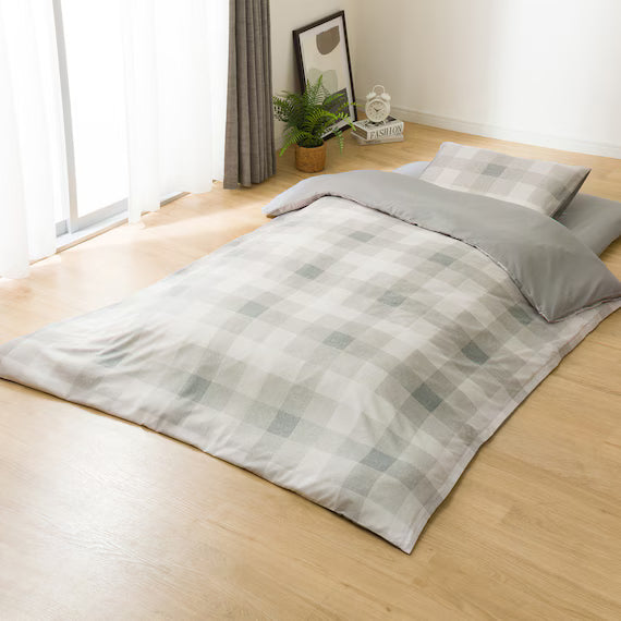 BỘ CHĂN NỆM FUTON 8 MÓN CK/GY S2501 D