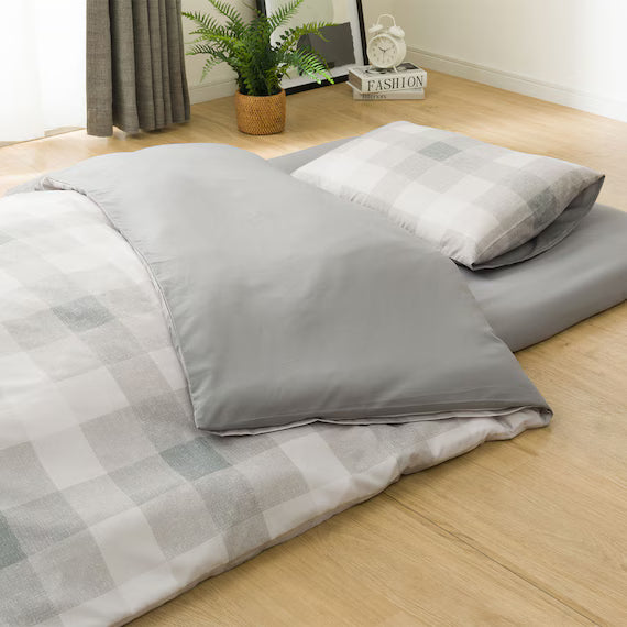 BỘ CHĂN NỆM FUTON 8 MÓN CK/GY S2501 D