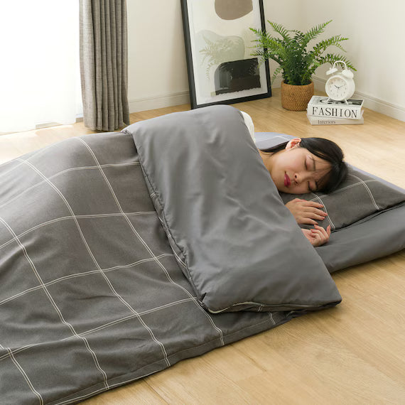 BỘ CHĂN NỆM FUTON 6 MÓN WP/GY S2502 S