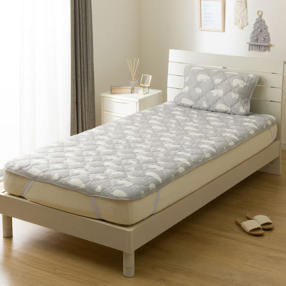 REVERSIBLE PADDED SHEET TOPPER N COOL S2503 BEAR Q