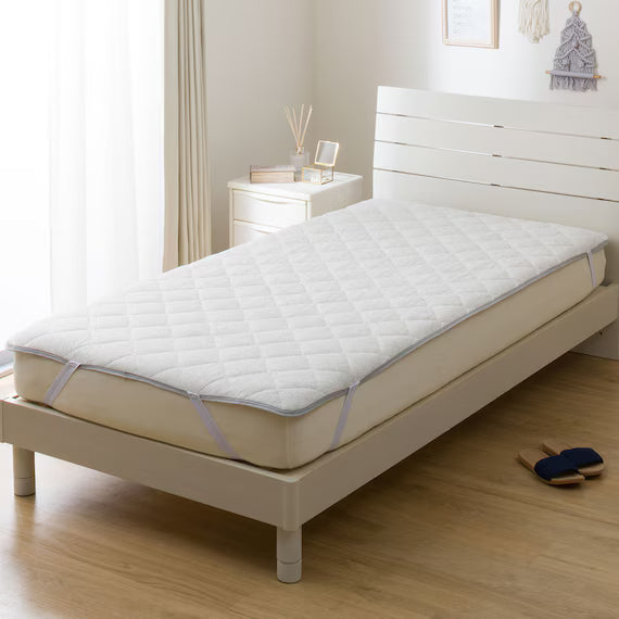 REVERSIBLE PADDED SHEET TOPPER N COOL SP S2509 FLOWER GY K