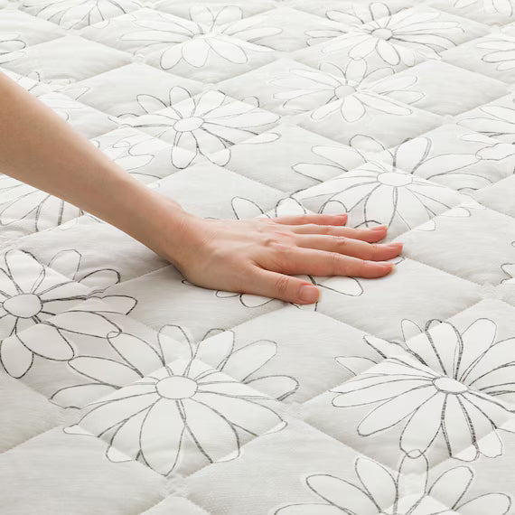 REVERSIBLE PADDED SHEET TOPPER N COOL SP S2509 FLOWER GY K