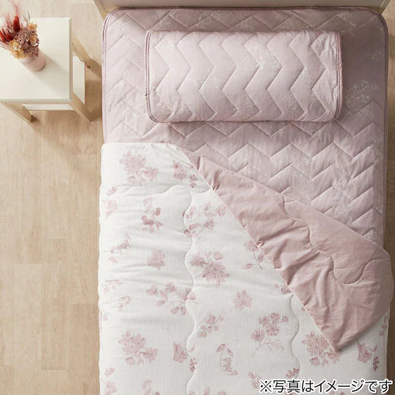 REVERSIBLE PADDED SHEET TOPPER N COOL WSP S2511 FLOWER RO K