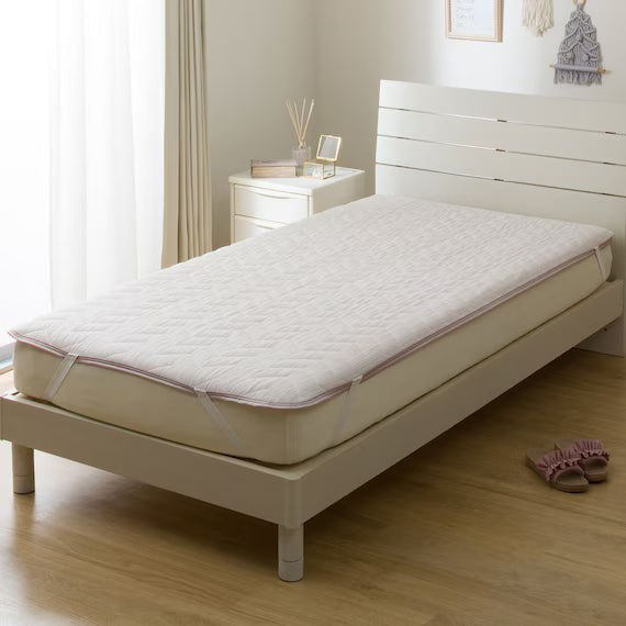 REVERSIBLE PADDED SHEET TOPPER N COOL WSP S2511 FLOWER RO Q
