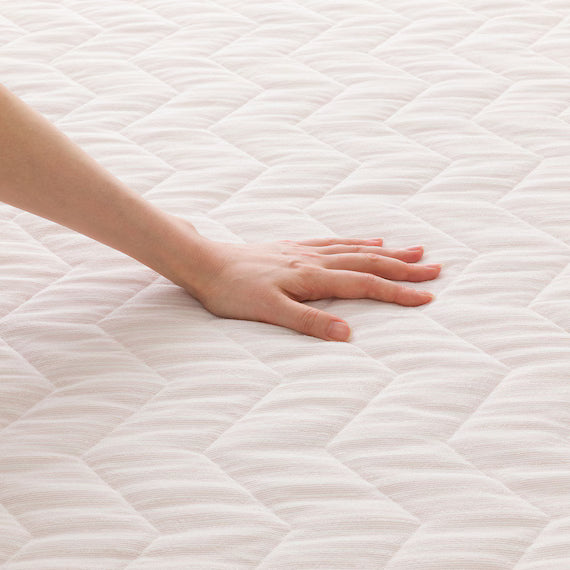 REVERSIBLE PADDED SHEET TOPPER N COOL WSP S2511 FLOWER RO Q