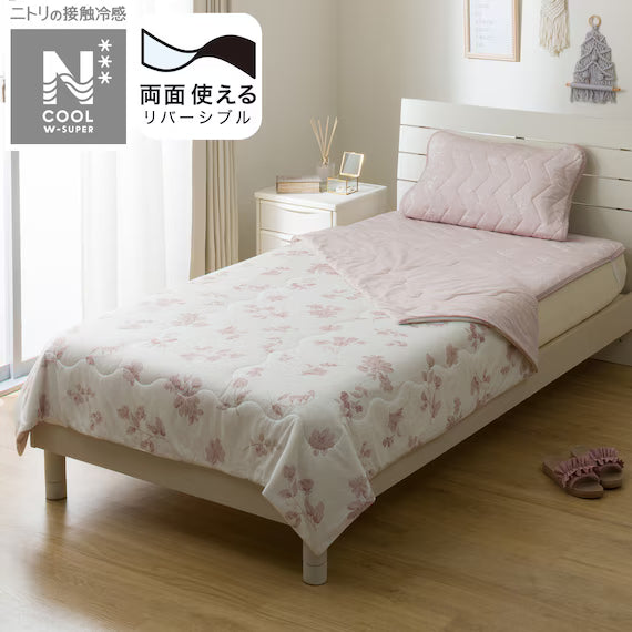REVERSIBLE COMFORTER N COOL WSP S2511 FLOWER RO D