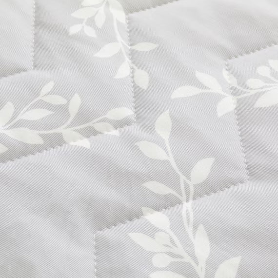 REVERSIBLE PADDED PILLOW TOPPER N COOL WSP S2514 LEAF