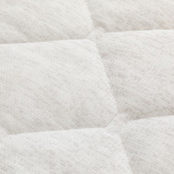 REVERSIBLE PADDED PILLOW TOPPER N COOL SP S2509 FLOWER GY