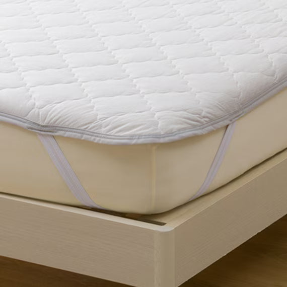 REVERSIBLE PADDED SHEET TOPPER N COOL Q GY S2501
