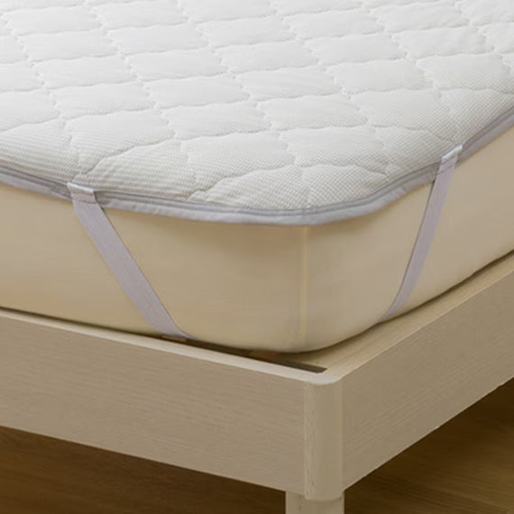 REVERSIBLE PADDED SHEET TOPPER N COOL Q GY S2501