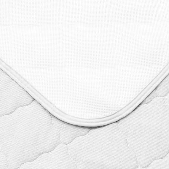 REVERSIBLE PADDED SHEET TOPPER N COOL SP K WH S2502
