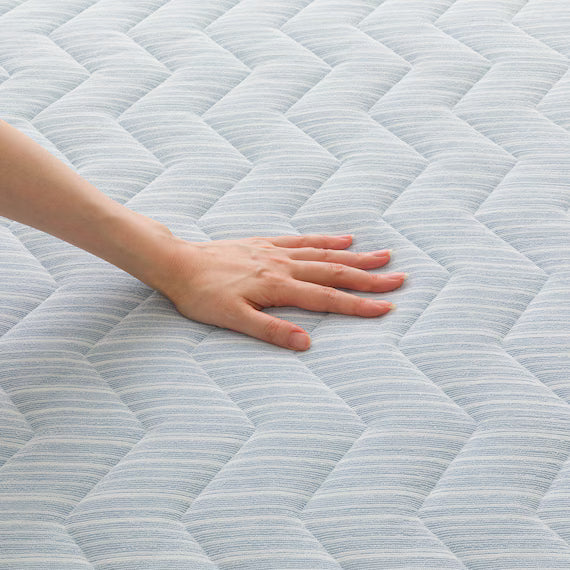 REVERSIBLE PADDED SHEET TOPPER N COOL WSP SD BL S2503