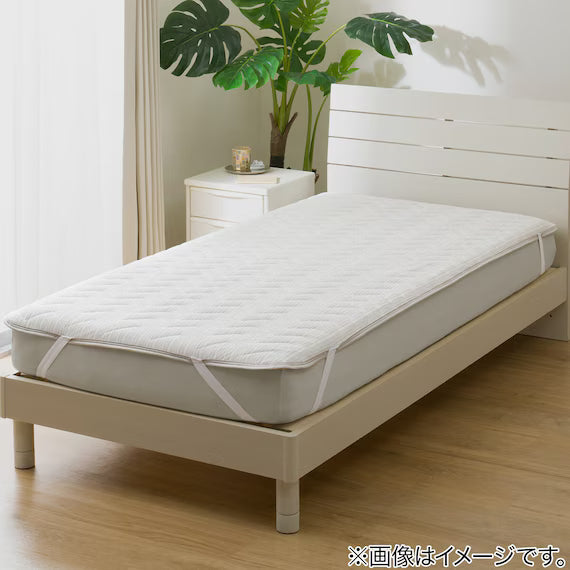 REVERSIBLE PADDED SHEET TOPPER N COOL WSP K GY S2503