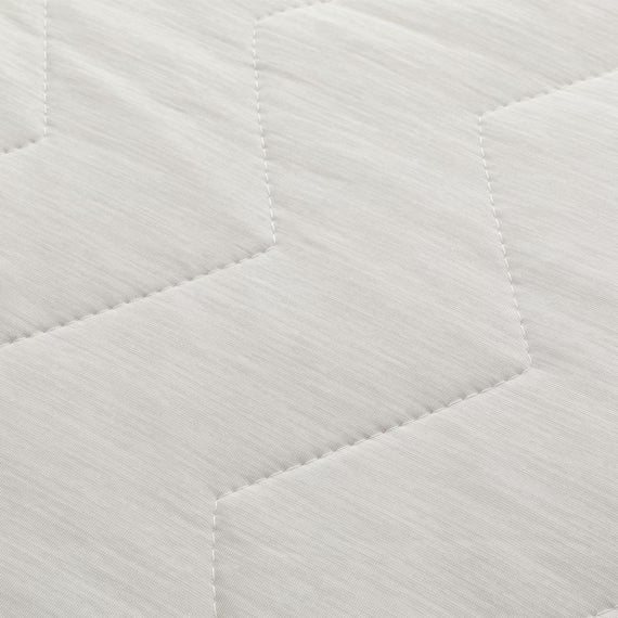 REVERSIBLE PADDED SHEET TOPPER N COOL WSP SD GY S2503