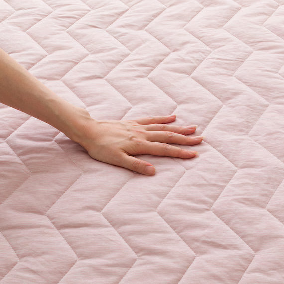 REVERSIBLE PADDED SHEET TOPPER N COOL WSP K RO S2503
