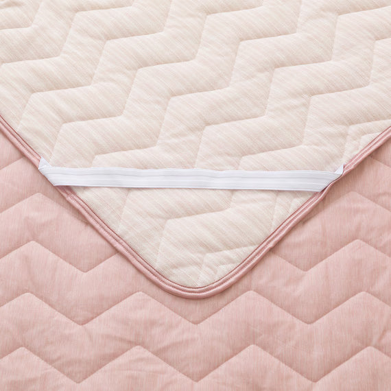 REVERSIBLE PADDED SHEET TOPPER N COOL WSP K RO S2503