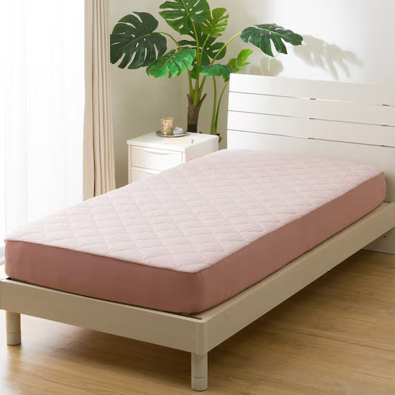 REVERSIBLE FITTED SHEET TOPPER N COOL WSP K ROS2503