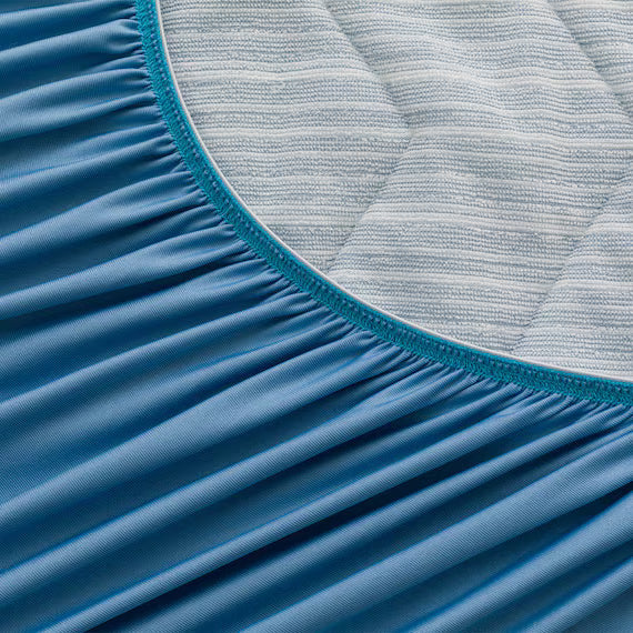REVERSIBLE FITTED SHEET TOPPER N COOL WSP K BLS2503