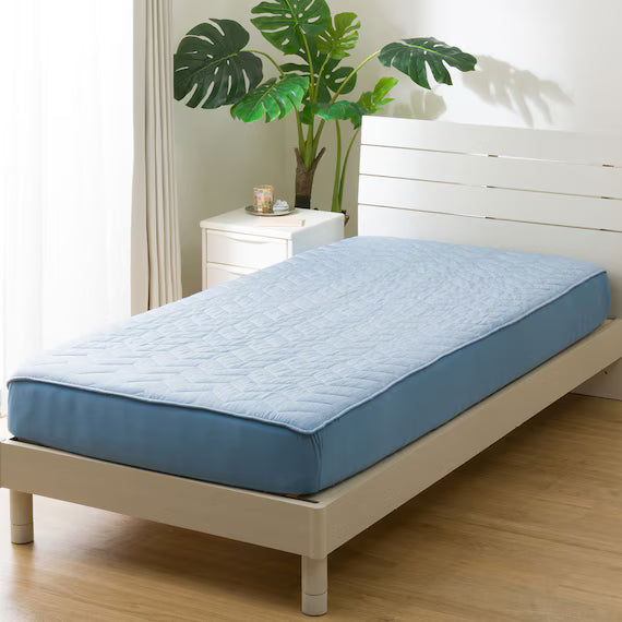 REVERSIBLE FITTED SHEET TOPPER N COOL WSP Q BLS2503