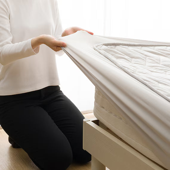 REVERSIBLE FITTED SHEET TOPPER N COOL WSP SD GYS2503