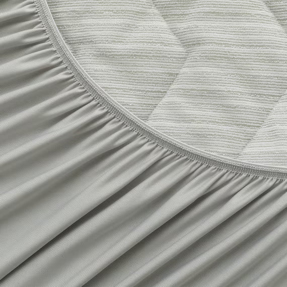 REVERSIBLE FITTED SHEET TOPPER N COOL WSP Q GYS2503