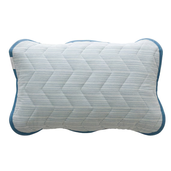 REVERSIBLE PADDED PILLOW TOPPER N COOL WSP BL S2503