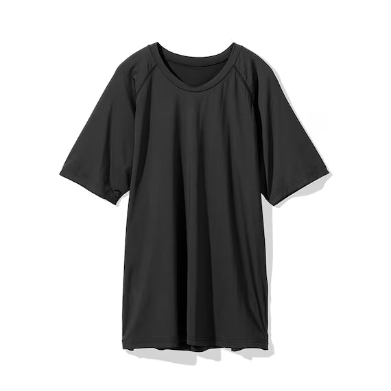 MENS SUPER COOL RAGLAN SLEEVE TSHIRTNE BK L