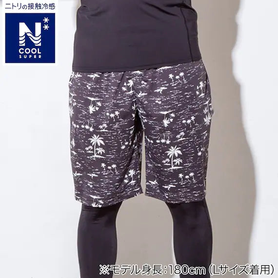 MENS SUPER COOL KNEE LENGTH ROOM PANTS NEP BK L