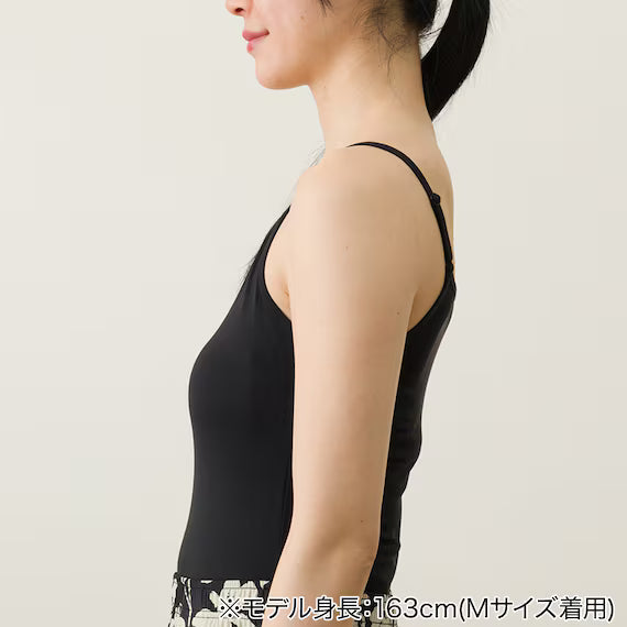ÁO HAI DÂY NỮ LÀM MÁT MÀU ĐEN SIZE M