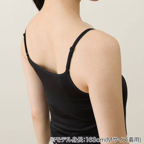 ÁO HAI DÂY NỮ LÀM MÁT MÀU ĐEN SIZE LL