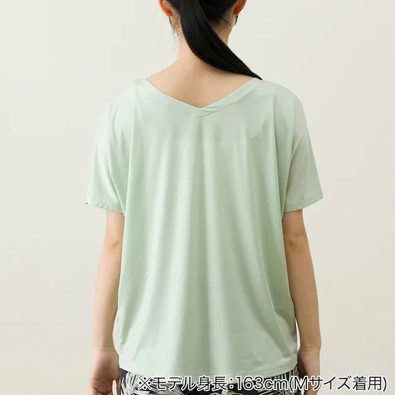 WOMENS SUPER COOL DOLMAN SLEEVE TSHIRTNEGR LL